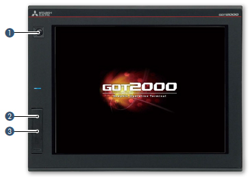 mitsubishi hmi got2000 series gt27-model sm-front image