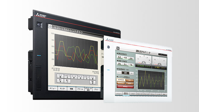 Mitsubishi human machine interfaces products image